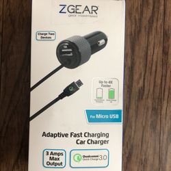 Z Gear - Car Charger USB (NEW)