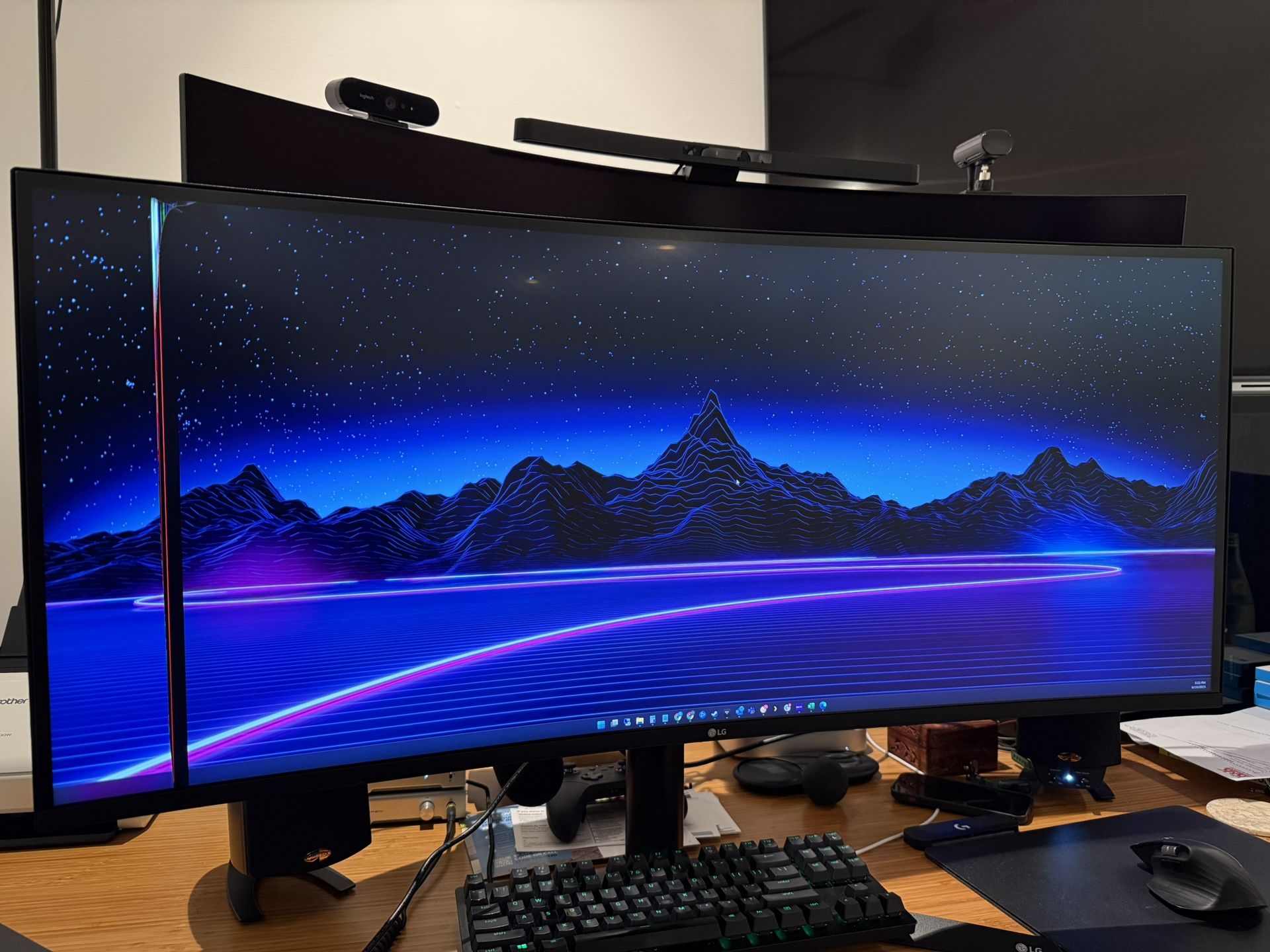 LG 38GL950G Ultrawide Gaming monitor - Damaged