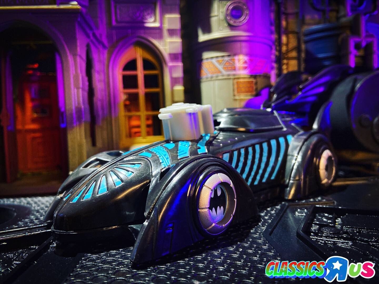 Batman Forever Batmobile Power Centre Micro Playset Gotham City 1996 Kenner