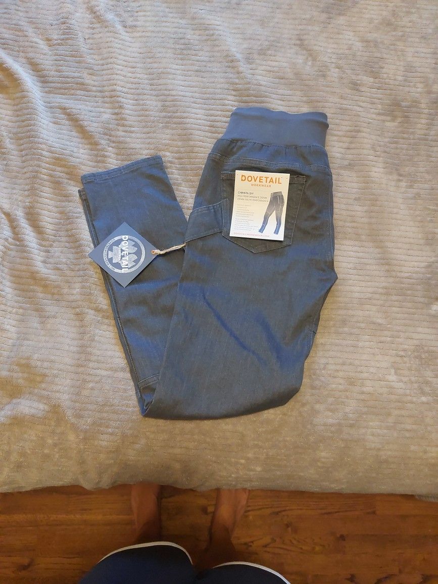 Gray Dovetail Workwear Pants 10/12