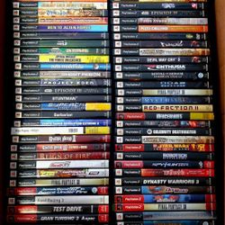 PLAYSTATION 2 VIDEO GAME ASSORTMENT