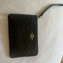 Authentic Coach Wristlet 