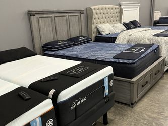 Serta, Puffy, Helix, Ashley, Diamond, Mlily Mattresses Just $50 Down