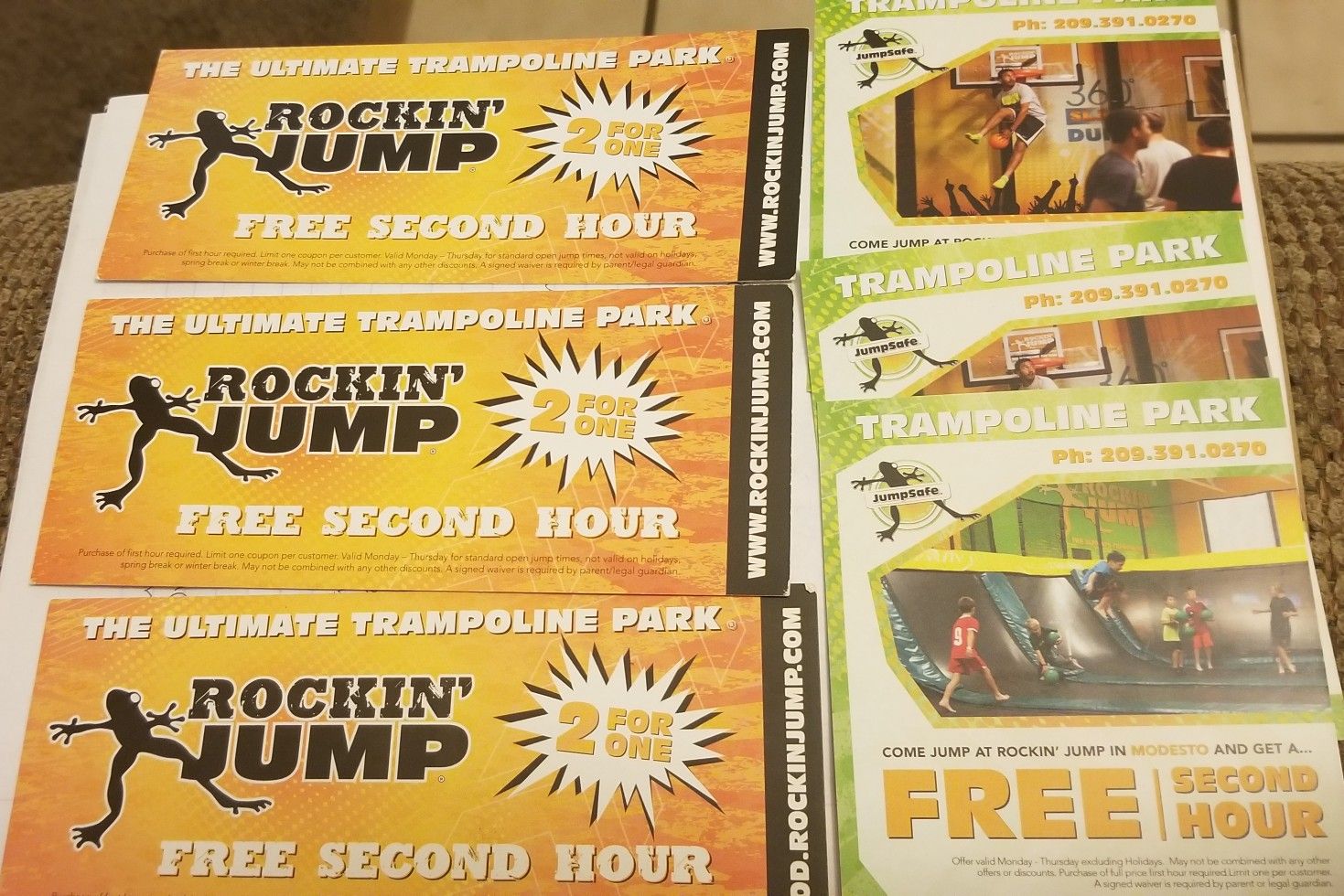 Rockin jump 2 hr free