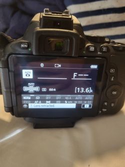 Nikon D5600 with 18-55mm Lens, Strap, Accessories and Tripod