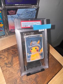 Pikachu grey felt hat van goh