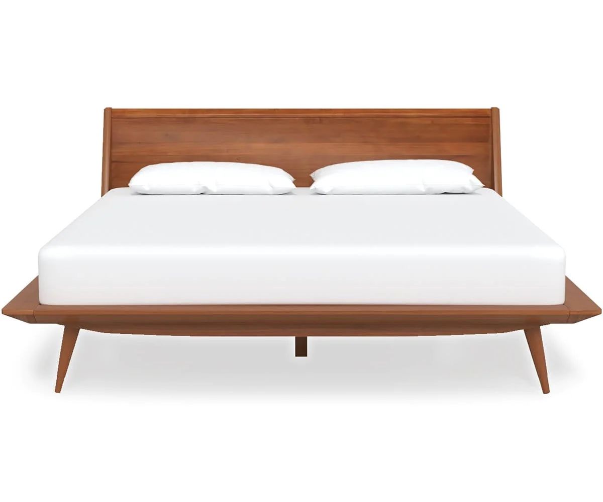 King Size Bolig Bed frame From Scandanavian Designs (Come With High End Mattress And Excellent Linens)