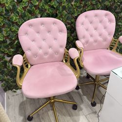 2 Pink Chairs 