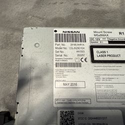 2016 Altima factory radio with backup camera 