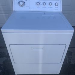 White Whirlpool 220 Volt Electric Only Dryer