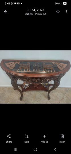 Console Entry Table