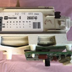  #1467 Maytag Washer Timer W Control Board  Part # (contact info removed), (contact info removed)0