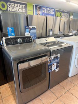 Maytag Washer and Samsung Dryer