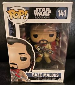 STAR WARS BAZE MALBUS FUNKO POP ROGUE ONE!!!