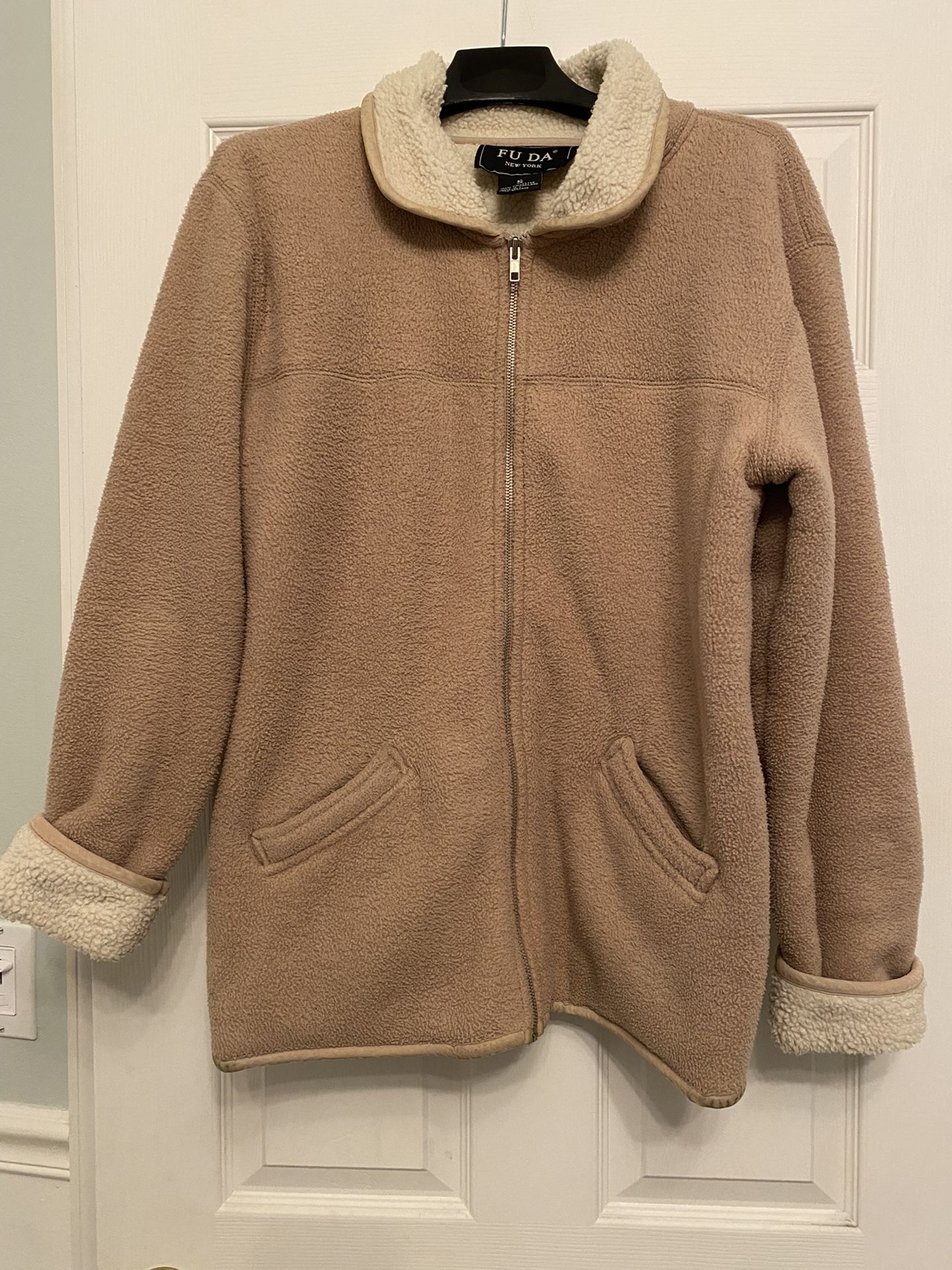 Women’s Fleece/Sherpa Lined Jacket Size Small