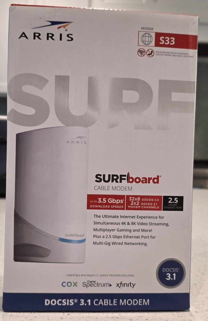 Arris Surfboard S33 Modem