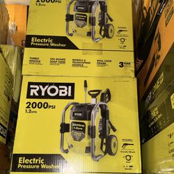Ryobi 2000 psi max Electric Pressure Washer  $170 each 