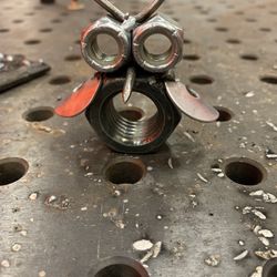 Metal Owls Decoration 