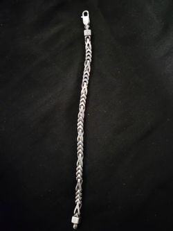 Silver Franco Figaro Bracelet
