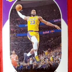 LEBRON JAMES 2020-2021 PANINI NBA HOOPS CARD