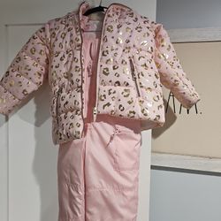 Ski Clothing Jacket Overall NEW  Pants For Little Girl 5 Or 6 Year Old  