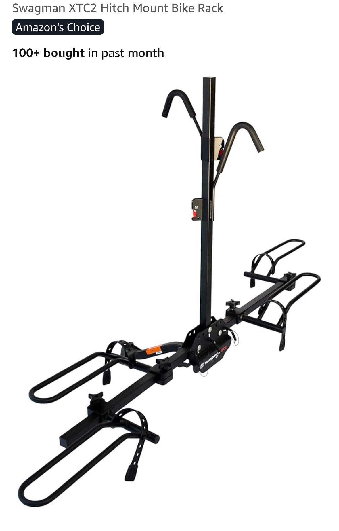 Swagman XTC2 Hitch Mount Double Bike Rack
