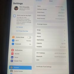 iPad Mini Gen 4 128G