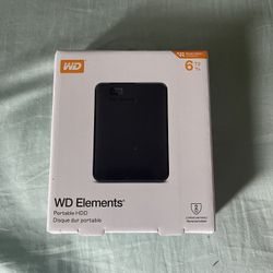 Brand New 6TB Portable Hard Drive USB3.0 for Windows/Mac