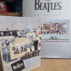 Beatles anthology DVD set and book