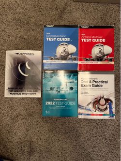 FAA A&P Study Guide Books (ALL)