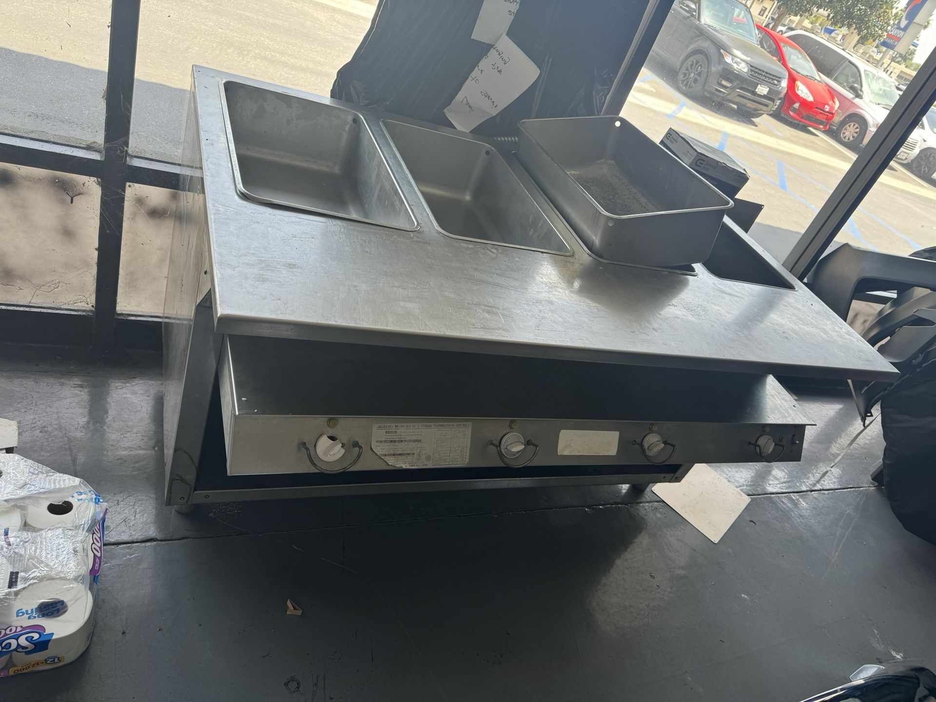 Comercial Portable Hot Food Station