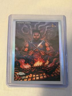 2025-26 Topps Chrome Update Stephen Curry "The Chef" Alter Egos AE-3 SSP