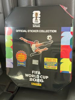 2026 FIFA World Cup Panini Sticker stadium Costco bundle w/ hardcover album