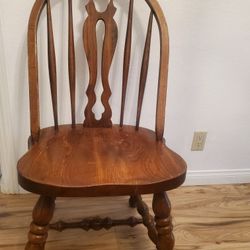 Solid Wooden Vintage Chair
