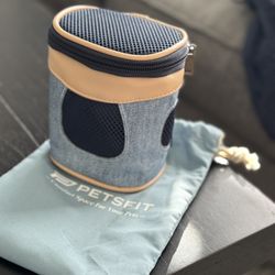 Denim Pouch for Dog Treats/Essentials