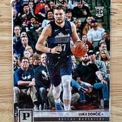 Luka Doncic Panini Rookie Card