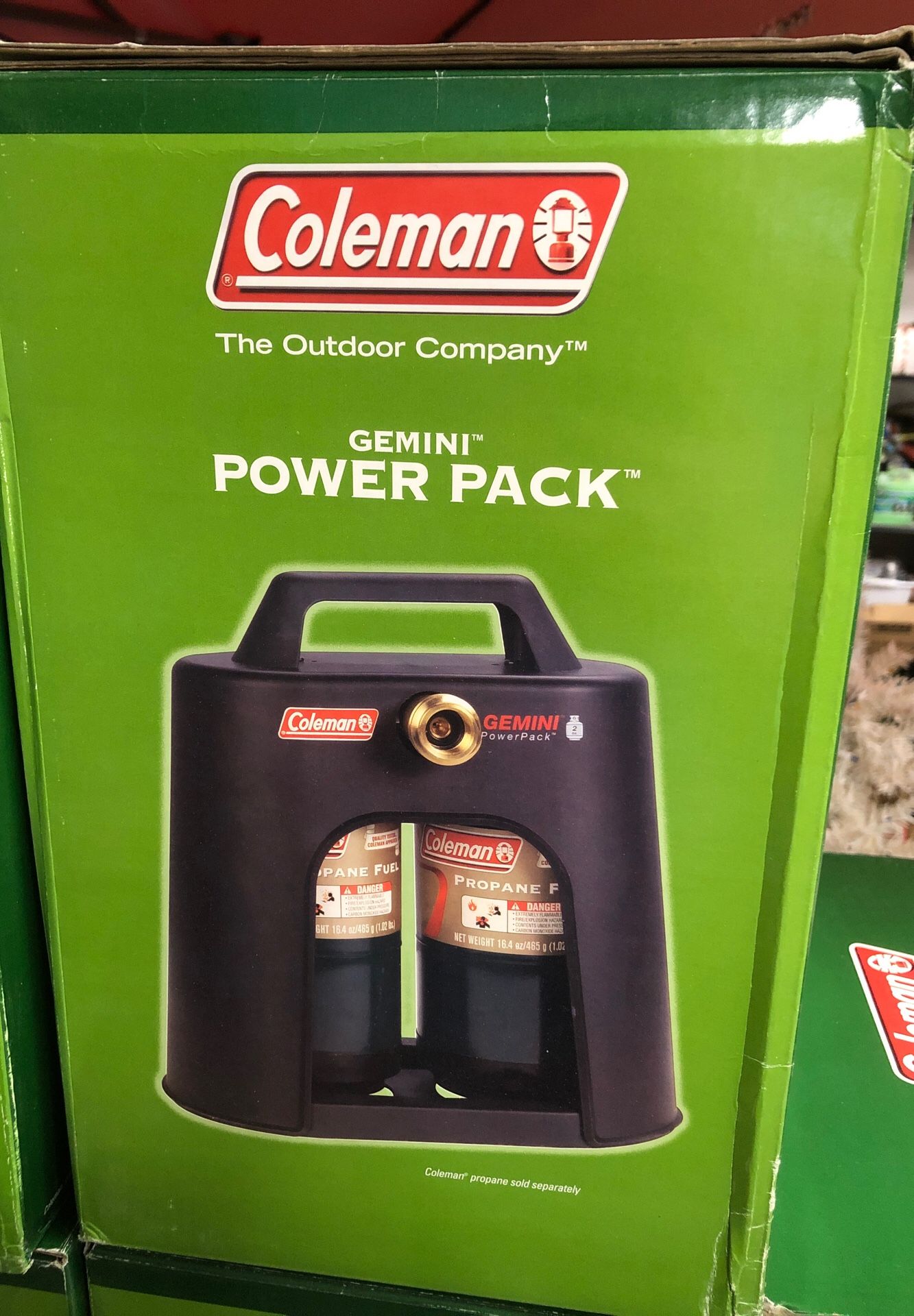 Coleman Gemini power pack
