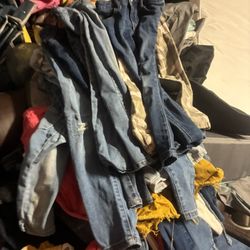 🥳🥳 70, Pantalones De Niña🥳 De Cinco A Siete Años😱 Están En Buenas Condiciones