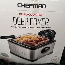 Brand new in box – Chefman Deep Fryers ( Dual & Single ) 
