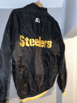 Large Steeler starter Pull-over Jacket