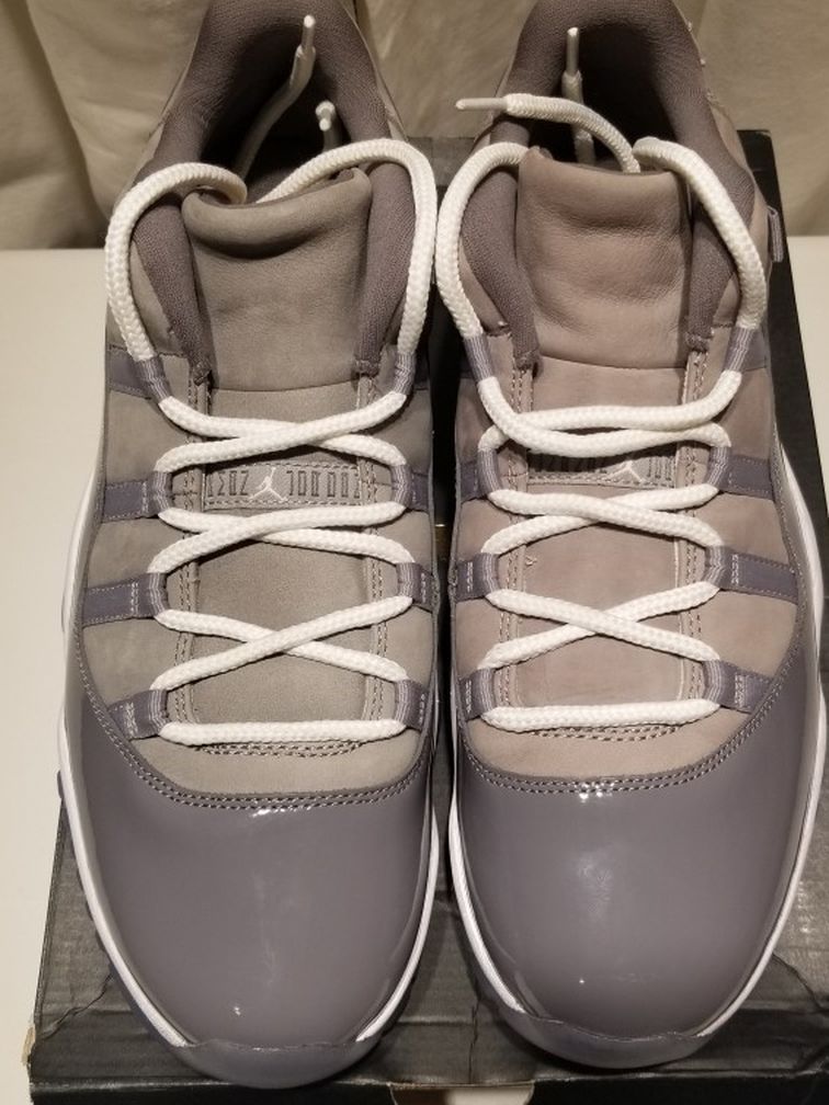New Jordan 11 Retro Low Cool Grey Size 13
