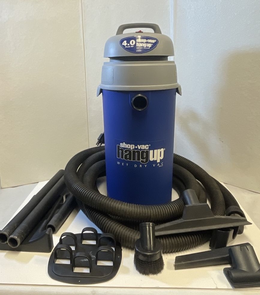 Shop Vac Hang Up Wet Dry Portable Vacuum 4 HP 3.5 Gal W/ Hose QPSH400 *No Filter