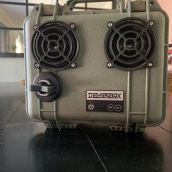 Demer Box Pelican Case Bluetooth Speaker Box