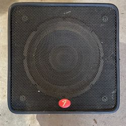 Fender 1270 Powered Floor Monitor Unpowered Monitor