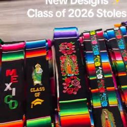 Graduation Stoles, Variety -  Estolas De Gradación, Variedad