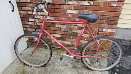 Shogun Easy Street 3 Gear Mountain Bike Vintage Red Bicycle