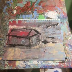 Original Abstract House Painting