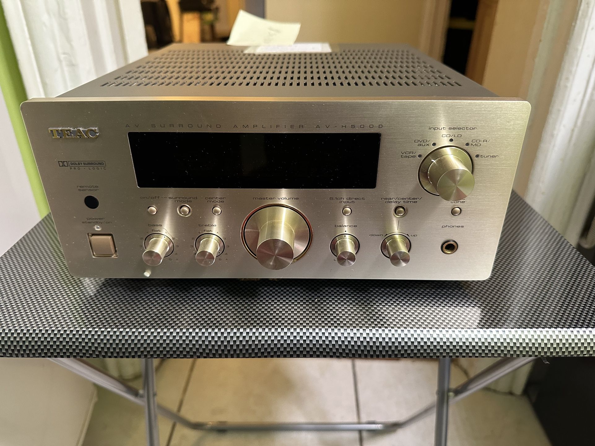 TEAC AV-H500D STEREO & 5.1 Surround Sound Amplifier 