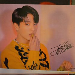 BTS Bangtan Jk Jungkook signed posters kpop