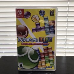 Nintendo Switch Puyo Puyo Tetris